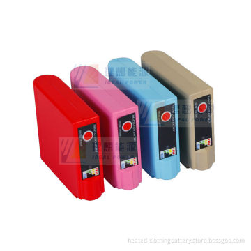 High Capacity Ce, Fcc, Rohs, 14.8v 2600mah Heated Li-ion Battery Packs With Led Display